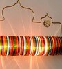 Multicolour Brass Wall Light Set of Two