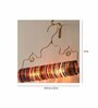 Multicolour Brass Wall Light Set of Two