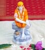 Sai Baba Handpainted Idol