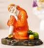 Sai Baba Orange Polyresin Idol