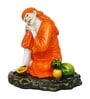 Sai Baba Orange Polyresin Idol
