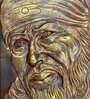 Sai Baba Relief Wall Mural In Bronze