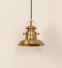Sailors Metal Pendant Hanging Light Antique Brass Finish Hanging lamp for Living Room, Bedroom, Industrial Use | Pendant Light for Cafes, Restaurants, Hotels