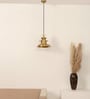 Sailors Metal Pendant Hanging Light Antique Brass Finish Hanging lamp for Living Room, Bedroom, Industrial Use | Pendant Light for Cafes, Restaurants, Hotels