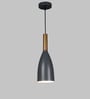 Saint-Denis Grey Aluminum Hanging Light