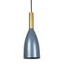 Saint-Denis Grey Aluminum Hanging Light