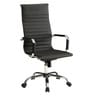 Saint Leatherette Executive Chair in Black Colour