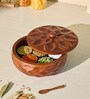 Saku Masala Box Wooden Spice Box