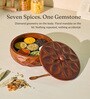 Saku Masala Box Wooden Spice Box