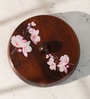 Sakura Roti Box Handcrafted Acacia Wood Casserole Traditional Chapati Box