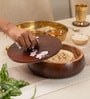 Sakura Roti Box Handcrafted Acacia Wood Casserole Traditional Chapati Box