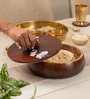 Sakura Brown Acacia Wood Handcrafted Roti Box Casserole