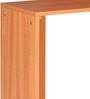 Sakurako C-Shaped Table in Beech Finish