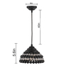 Salerno Black Metal Hanging Light