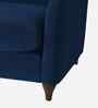 Sally Velvet 1 Seater Sofa in Imperial Blue Color