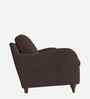 Sally Velvet 1 Seater Sofa in Mocha Brown Color