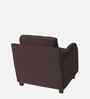 Sally Velvet 1 Seater Sofa in Mocha Brown Color