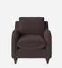 Sally Velvet 1 Seater Sofa in Mocha Brown Color