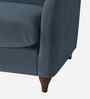 Sally Velvet 1 Seater Sofa in Oxford Blue Color