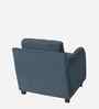 Sally Velvet 1 Seater Sofa in Oxford Blue Color