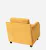 Sally Velvet 1 Seater Sofa in Turmeric Yellow Color