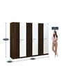 Salsa 4+ Door Wardrobe in Brown Finish
