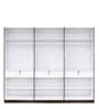 Salsa 4+ Door Wardrobe in Brown Finish
