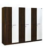 Salsa 4+ Door Wardrobe in Brown Finish