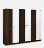 Salsa New 6 Door Wardrobe In Brown Colour
