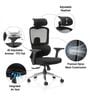 Sama Office Chair with 4D Armrests and Multi-lock mechanism in Black colour
