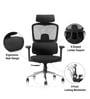 Sama Office Chair with 4D Armrests and Multi-lock mechanism in Black colour