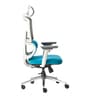 Sama Pro Korean Mesh Office Chair with Seat Slider and 4D Armrests in Blue Colour