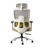 Sama Pro Korean Mesh Office Chair with Seat Slider and 4D Armrests in Green Colour