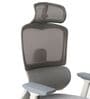 Sama Pro Korean Mesh Office Chair with Seat Slider and 4D Armrests in Grey Colour