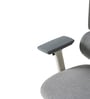 Sama Pro Korean Mesh Office Chair with Seat Slider and 4D Armrests in Grey Colour