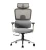 Sama Pro Korean Mesh Office Chair with Seat Slider and 4D Armrests in Grey Colour