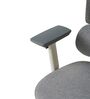 Sama Pro Korean Mesh Office Chair with Seat Slider and 4D Armrests in Grey Colour