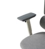 Sama Pro Korean Mesh Office Chair with Seat Slider and 4D Armrests in Grey Colour