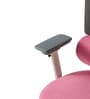 Sama Pro Korean Mesh Office Chair with Seat Slider and 4D Armrests in Pink Colour