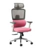 Sama Pro Korean Mesh Office Chair with Seat Slider and 4D Armrests in Pink Colour
