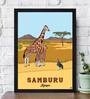 Sambaru Kenya Framed Canvas Art Print