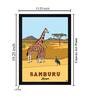Sambaru Kenya Framed Canvas Art Print