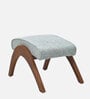 Samdrup Solid Wood Rocking Chair In Multi Finish With Foot Stool