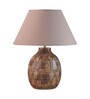 Samsula Beige Shade Table Lamp With Cotton Base
