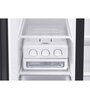 Samsung 700 L with Inverter Side-by-Side Refrigerator (RS72R50112C/TL, Black)