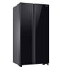 Samsung 700 L with Inverter Side-by-Side Refrigerator (RS72R50112C/TL, Black)