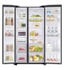 Samsung 700 L with Inverter Side-by-Side Refrigerator (RS72R50112C/TL, Black)