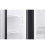 Samsung 700 L with Inverter Side-by-Side Refrigerator (RS72R50112C/TL, Black)