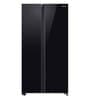 Samsung 700 L with Inverter Side-by-Side Refrigerator (RS72R50112C/TL, Black)
