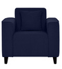 Samuel 1 Seater Sofa in Navy Blue Colour